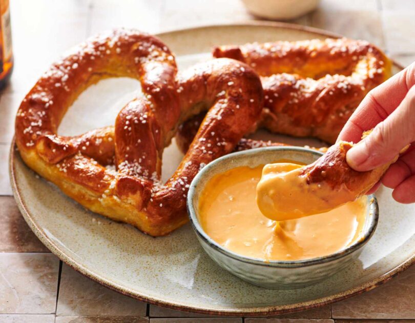 Pretzels with Beer Cheese Dip